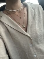 ⁦שרשרת דג 14k⁩ – תמונה ⁦4⁩