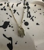 ⁦שרשרת חמסה 14k⁩ – תמונה ⁦3⁩