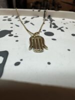 ⁦שרשרת חמסה 14k⁩ – תמונה ⁦5⁩