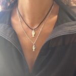⁦שרשרת שֶׁפַע – שילוב חוט (אדום/שחור)⁩ – תמונה ⁦9⁩