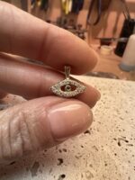 ⁦שרשרת עין 14k⁩ – תמונה ⁦4⁩